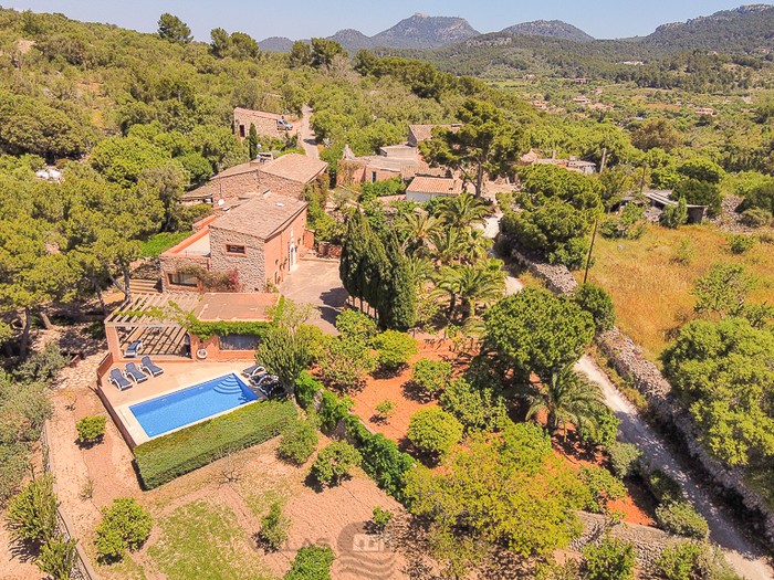 casa de campo para vacaciones con piscina. Mallorca