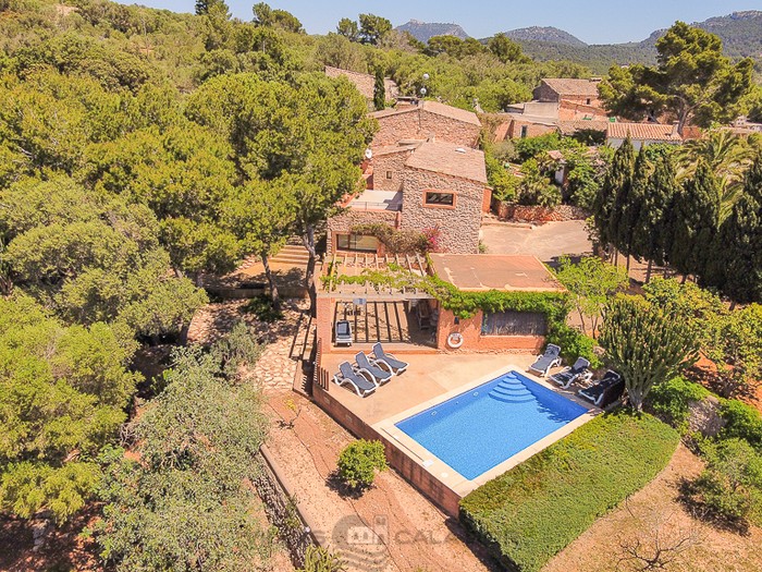 casa de campo para vacaciones con piscina. Mallorca