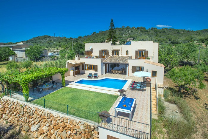 Ferienfinca Garrovers de Shorta, 4 Schlafzimmer in S'Horta, Mallorca