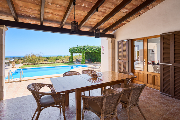 Ferienfinca Garrovers de Shorta, 4 Schlafzimmer in S'Horta, Mallorca