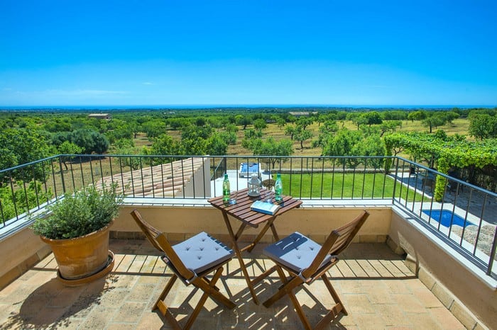 Ferienfinca Garrovers de Shorta, 4 Schlafzimmer in S'Horta, Mallorca