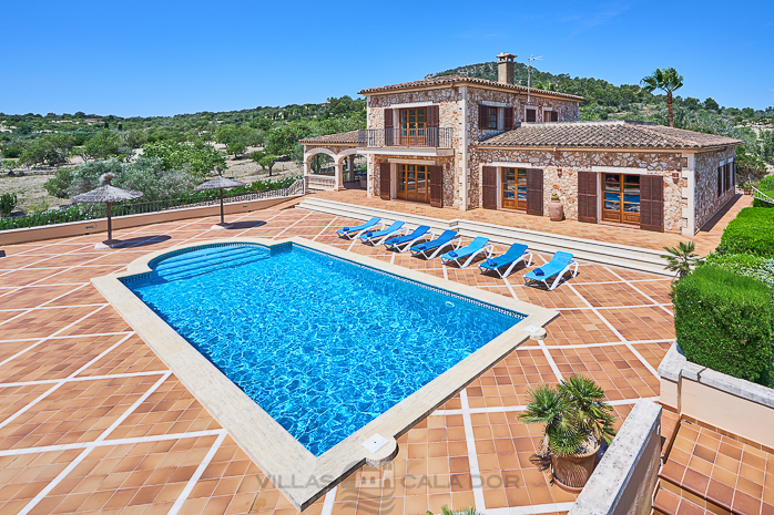 Chalet para vacaciones con piscina. Mallorca