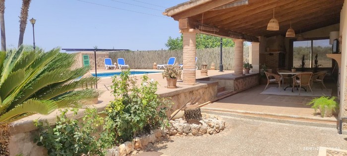 Casa alquiler con piscina - Hort De Sa Barrala