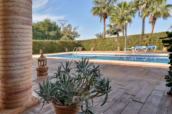 Casa alquiler con piscina - Hort De Sa Barrala