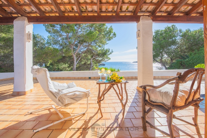 Casa Bonaire-primera línea mar para alquilar Cala D'Or Mallorca, 