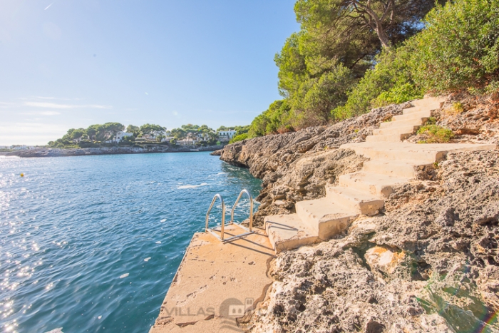 erste Meereslinie villa zu mietenin Cala D'Or Mallorca,