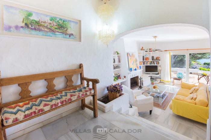 Casa Bonaire-primera línea mar para alquilar Cala D'Or Mallorca, 
