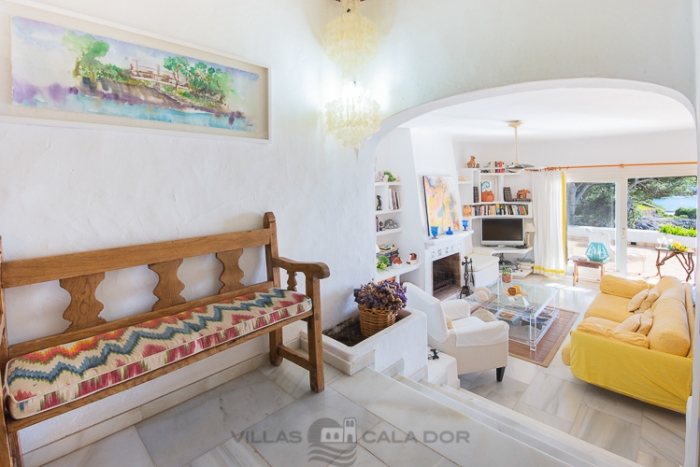 erste Meereslinie villa zu mietenin Cala D'Or Mallorca,