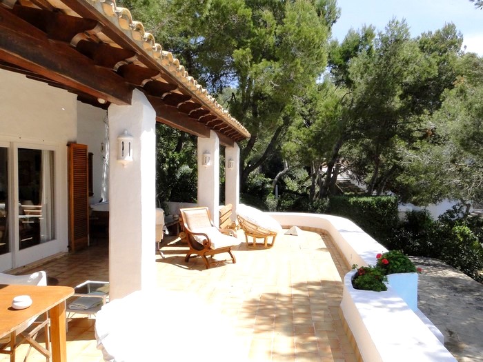 Casa Bonaire-primera línea mar para alquilar Cala D'Or Mallorca, 