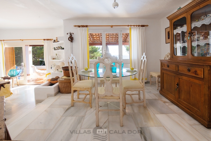 Casa Bonaire-primera línea mar para alquilar Cala D'Or Mallorca, 