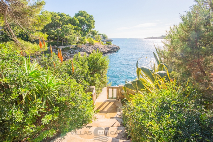 Casa Bonaire-primera línea mar para alquilar Cala D'Or Mallorca, 