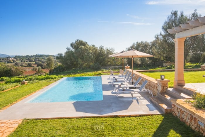 Finca Bona Vista zu mieten in Felanitx Mallorca 3 Schlafzimmer