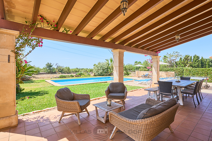 Finca Miralu zu mieten in Cala Dor, Mallorca 5 Schlafzimmer