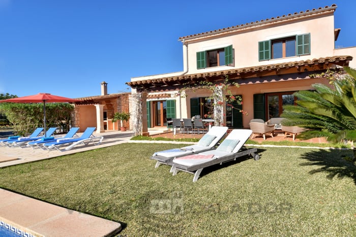 Casa de campo Miralu para alquilar en  Cala Dor, Mallorca 5 dormitorios