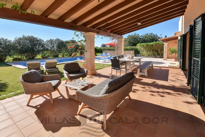 Casa de campo Miralu para alquilar en  Cala Dor, Mallorca 5 dormitorios