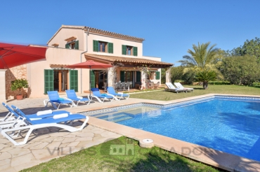 Casa de campo Miralu para alquilar en  Cala Dor, Mallorca 5 dormitorios