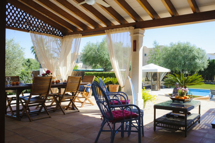 Rico. 4 Schlafzimmer Ferienvilla in Porto Colom, Mallorca