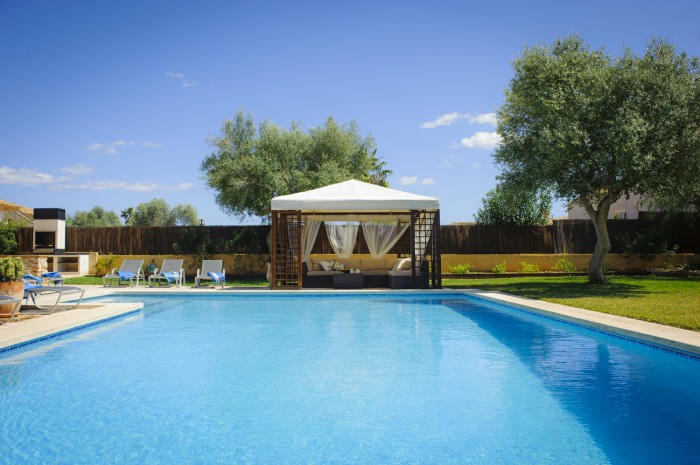 Rico. 4 Schlafzimmer Ferienvilla in Porto Colom, Mallorca