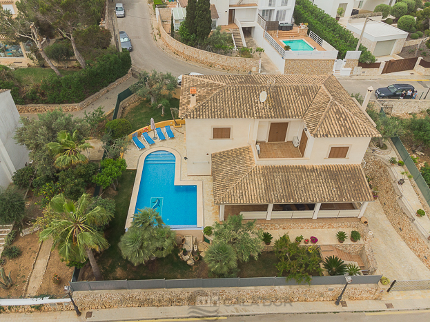 Villa Vidal, holiday house with pool fo 7 people, Porto Petro, Mallorca