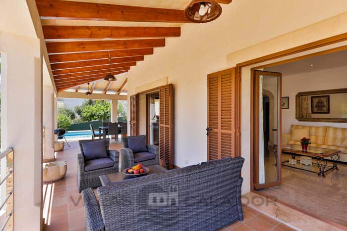 Villa Vidal, holiday house with pool fo 7 people, Porto Petro, Mallorca