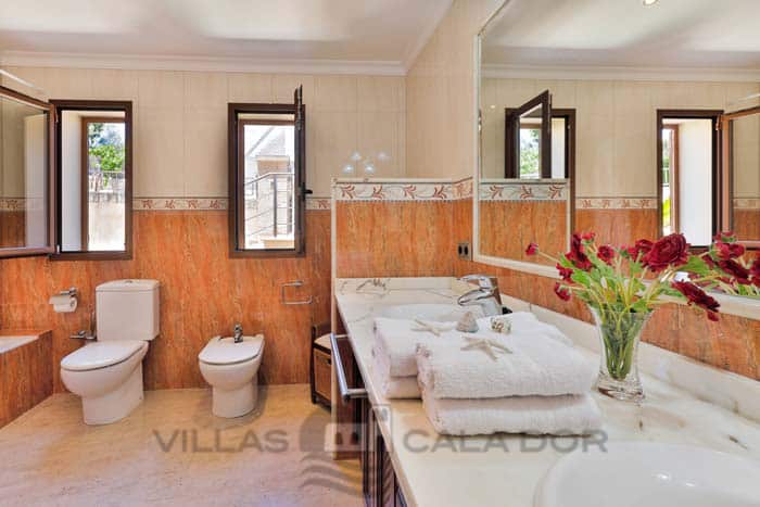 Villa Vidal, holiday house with pool fo 7 people, Porto Petro, Mallorca