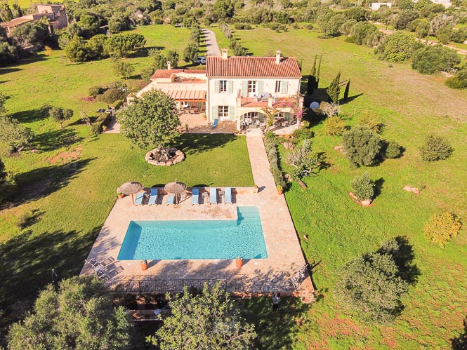 Country house Paulo, 5 bedrooms, Santanyi.  Mallorca