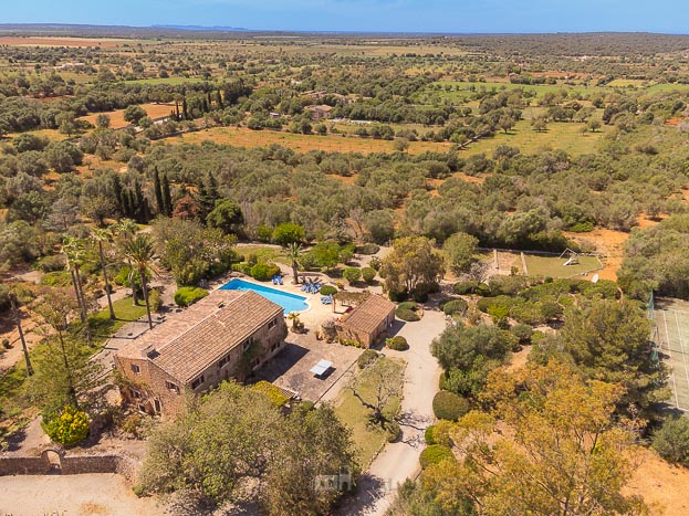 Country house Mal Ric, 4 bedrooms, Santanyi,  Mallorca